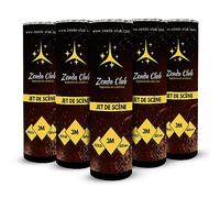 Zenda club® Jobi di scena 3 metri 60 secondi oro, altezza dell'effetto 3 metri, Articolo venduto da 5 pezzi