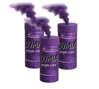 ZENDA CLUB® - Set di 3 fumigeni a mano ± 60 secondi viola - Trigger a stoppino - fumigeni colorati da tenere in mano - categoria F1 - ZENDA CLUB®