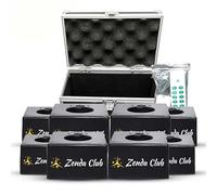 Zenda club® Trigger kit di tiro per getti di scena e fontane stage, sistema freddo + macchina accensione fuochi d'artificio freddi, telecomandi senza fili (confezione da 8)