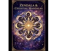 Zendala & Celestial Mandalas: A Stunning Collection of Zen-Inspired Zentangle Patterns and Cosmic Mandala Designs for Stress Relief, Mindfulness, and Creative Relaxation