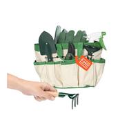 Zendea - Kit Attrezzi da Giardino 6 Pezzi con Borsa Portatile in Oxford, Forbici da Potatura Sicure, Spruzzino e Guanti Antiscivolo per un Giardinaggio Preciso e Organizzato