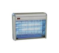 Zendea Lampada Antizanzare per Interni ed Esterni - Antizanzare Elettrico per Casa e Giardino con Griglia 230V e Vaschetta Raccogli Insetti