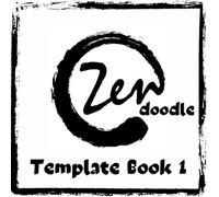 Zendoodle Template Book 1: Bold and Easy Zen Doodle Templates and Patterns for Beginners | Unique Gift for Coloring and Inspiration for Adults
