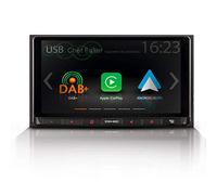 ZENEC Z-N528: autoradio 2-Din/infotainer, sistema multimediale con touch screen da 17,1 cm/6,75", DAB+, Bluetooth, USB, centro multimediale con Apple CarPlay e Google Android Auto