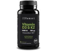 Zenement Capsule di Vitamina D3 + K2 200 pz Perle