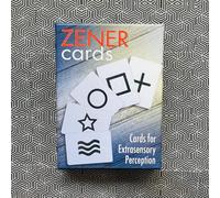 Zener Mazzo Di Carte ESP Lo Scarabeo Con Sacchetto In Velluto Kit Test Psichici