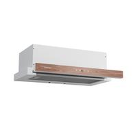 Klarstein ZenFusion - Cappa aspirante | Flusso d'aria: 372 m³/ora | Classe energetica A | Scarico/ricircolo | 3 livelli di ventilazione | Silenziosa