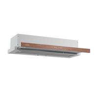 ZenFusion - Cappa aspirante | Flusso d'aria: 372 m³/ora | Classe energetica A | Scarico/ricircolo | 3 livelli di ventilazione | Silenziosa