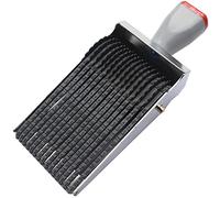 zeng15 cifre alfabeto timbro gomma,Rolling Changeable Alphabet Number Stamp - Adatto per il timbro della data, francobolli aziendali,Timbri per ufficio,Dimensioni di stampa 61 x3mm,grigio nero