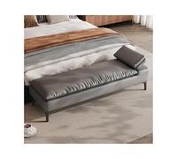 Zeng25liangOu-12 panca della camera da letto Sgabello da comodino for camera letto, divano di alta gamma, panca for vestiti, lunga, guardaroba, for soggiorno(Grijs)
