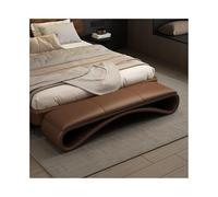 Zeng25liangOu-12 panca della camera da letto Sgabello da comodino for camera letto, leggero, di lusso, lungo, divano, alta qualità, semplice e moderno(Coffee)
