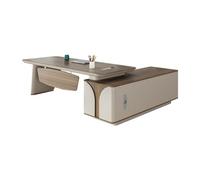 Zeng25liangOu-12 Spazioso Scrivania da ufficio for designer, supervisore, manager, arredamento moderno e semplice, grande Scrivania da gioco(220 * 180 * 76cm)