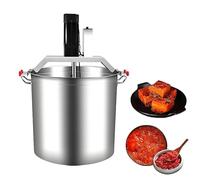 ZengHeBloom Impastatrice Impastatrice Commerciale con Asta di Miscelazione E Raschietto Fisso Pulsante di Controllo Intelligente,velocità Regolabile per Salsa Chili, Bevande,marmellate E Porridge