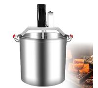 ZengHeBloom Miscelatore Automatico Impastatrice,per Zuppe da 40 L/80 L/140 L,velocità Regolabile,con Raschietto a 4 Lame,velocità Regolabile Marmellate,Salse, Ripieni, Condimenti per Pentole Calde