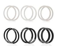 Zengjunwei 12 Guarnizioni per Movimento Centrale Bicicletta Kit Distanziali Movimento Centrale 24 mm Rondelle per Guarnitura Parti Manovelle per Biciclette da Strada per BB86/91/92/ BB30/ PF30