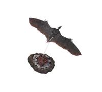 ZENGON Statuetta del re mostro di Rodan del fuoco - Statua vulcanica Kaiju alta 18 cm, modello di creatura alata da collezione