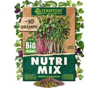 ZenGreens® - Semi da germoglio di Nutri Mix bio - germogli facili da coltivare nel germogliatore - 10 g