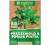 ZenGreens® Semi di prezzemolo biologico - Semi di erbe aromatiche per la coltivazione in giardino, sul balcone o in cucina - Ideali per i principianti - Petrosello