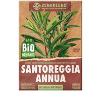 ZenGreens® Semi di santoreggia d´estate biologico - Semi di erbe aromatiche per la coltivazione in giardino, sul balcone o in cucina - Ideali per i principianti