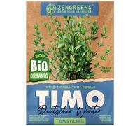 ZenGreens® Semi di timo biologico - Semi di erbe aromatiche per la coltivazione in giardino, sul balcone o in cucina - Ideali per i principianti