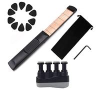 Zengxue Guitar Portable Pocket Pocket 6 Fret Practice Tool Per Principianti Bambini Bambini Strumento Di Permunering Allenatore Strumento liutai chitarra