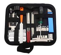 Zengxue Guitar Tool Kit Manutenzione Tool String Organizer String Action Righello Gauge Strumento Di Misurazione Della Chiave Esagonale Strumento liutai chitarra