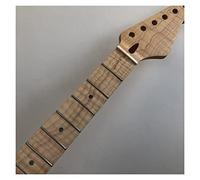 ZENGXUE Manico Chitarra elettrica Maple Guitar Neck 22 Frets 25.5 Pollici di Fingerboard Abalone Dots Guitar Parts Natural Guitar Parts Fai da Te