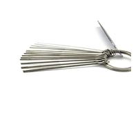 Zengxue Metallo 13 Taglie Long Shaft Setting Tool Sella Per Chitarra Elettrica Bass Sella Ukulele Con Dadi Strumenti Polacchi Strumento liutai chitarra (Color : Without box)