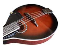 Zengxue Pannello Abetetto Pannello Rotondo Borgogna 8 Corda Mandolina Con Accessori Da 7 Pezzi Strumento Musicale Occidentale Strumento Mandolino (Color : Crimson)