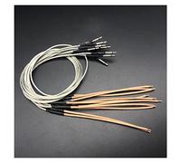 ZENGXUE Pickup chitarra 1/5/10pcs Chitarra Acustica Ponte Sella Piezo Chitarra Pickup Morbido Piezo Folk Guitarra Preamplificatore Piezo Corda Acustica Pickup per chitarra (Color : 5pcs)