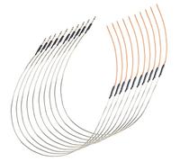 ZENGXUE Pickup chitarra 10 Pz Chitarra Piezo Sensibile Saddle Bridge Morbido Piezo Cavo Pickup Per Chitarra Acustica Preamplificatore EQ Pickup per chitarra