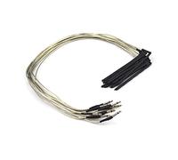 ZENGXUE Pickup Chitarra 12 Pz Morbida Chitarra Acustica Preamplificatore Ponte Sella Piezo sotto Pickup Asta Piezo per Chitarra Ukulele Basso Violino Pickup per Chitarra (Color : 3/4)