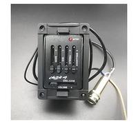 ZENGXUE Pickup Chitarra 5 PCS 2/3/4/5 Band Guitar EQ Series Equalizzatore per Chitarra Attivo Pickup Piezo con Microfono Sintonizzatore LCD Pickup per Chitarra (Color : Class 4)
