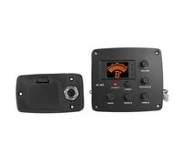 ZENGXUE Pickup chitarra Chitarra Acustica Piezo Pickup Preamp 4-Band EQ Equalizer Tuner System Con Display LCD Pickup per chitarra