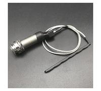 ZENGXUE Pickup chitarra Durevole Cilindro In Metallo Chitarra EQ Piezo Pickup Endpin 6.35mm Argento Passivo Endpin Per Chitarra Ukulele Pickup per chitarra (Color : 1x12)