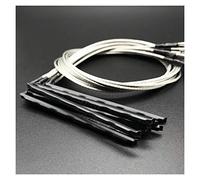 ZENGXUE Pickup chitarra Durevole Cilindro In Metallo Chitarra EQ Piezo Pickup Endpin 6.35mm Argento Passivo Endpin Per Chitarra Ukulele Pickup per chitarra (Color : 4x12)