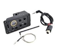 ZENGXUE Pickup chitarra Pickup Per Chitarra Acustica A 4 Bande Con Equalizzatore Equalizzatore Piezo Folk Per Pickup Hard Bridge Pickup per chitarra