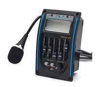 ZENGXUE Pickup chitarra Preamplificatore Per Chitarra Acustica A 5 Banda Eq. Sistema Di Sintonizzatore Del Pickup Dell'equalizzatore Con Micro Pickup Per Chitarra Acustica Pickup per chitarra (Color