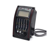 ZENGXUE Pickup chitarra Preamplificatore Per Chitarra Acustica A 5 Banda Eq. Sistema Di Sintonizzatore Del Pickup Dell'equalizzatore Con Micro Pickup Per Chitarra Acustica Pickup per chitarra (Color