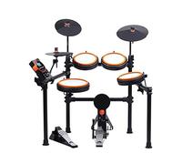 Zengxue Strumento a Batteria Elettronica Drums E Tamburi Elettronici per Principianti per Adulti Cinque Tamburi E Tre Cymbals + Sgabello Tamburo