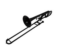 ZENGXUE Strumento In Ottone Trombone Trenombone In Plastica In B È Piatto Per Principianti E Prestazioni Professionali Tromba per studenti in ottone (Color : 5)