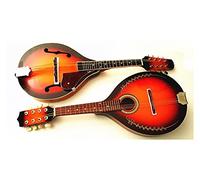 Zengxue Una Varietà Di Chitarra A Mandolina Multicolore A 8 Corde Strumento Con Corde,Cinghie,Borse,Scelte Strumento Mandolino (Color : Wheatgrass flower)