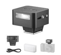 ZENIKO ZT08 R Mini Flash per Ricoh,Batteria incorporata,740 Flash a piena potenza,Mini flash TTL Speedlite sulla fotocamera