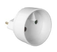 Inotech - Adattatori, prese con adattatori m 6a, f, 16a, bianco