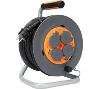 Zenitech - Avvolgitore da cantiere IP44-4 prese 16A - 3G1,5 mm² - 25 m - Zenitech