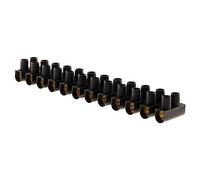 Zenitech -Barrette 12 borchie 25 mm² Nero - Zenitech