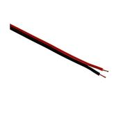 Zenitech - Cavo Audio Hi-Fi 2x 0,35mm² - Conduttori in Rame per Segnale Ottimale - Minimizzazione delle Interferenze - Compatibilità Universale - Rosso - 5m