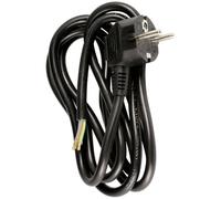 Zenitech - Cavo Di Alimentazione 16A 3G1,5 - Presa Europea - Lunghezza 2m - Compatibile con Dispositivi Elettrici - Ideale per Uso Interno e Esterno - Nero - 2m
