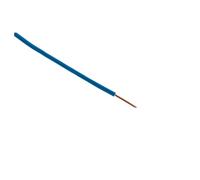 Zenitech - Cavo di Alimentazione Elettrica H07V-U 2,5mm² - Conduttore Monofilo con Isolante in PVC - Ideale per Collegamenti Interni - Supporta Fino a 700V - Blu - 25m