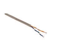 Zenitech - Cavo Telefono 2 Coppie 0,6mm² - Trasmissione Affidabile per Connessioni Telefoniche Stabili - Facile da Installare in Configurazioni Curvate - Avorio - 10m